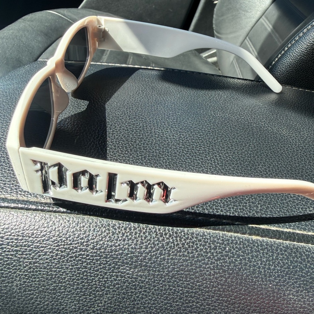 Palm Angels Cream Sunglasses